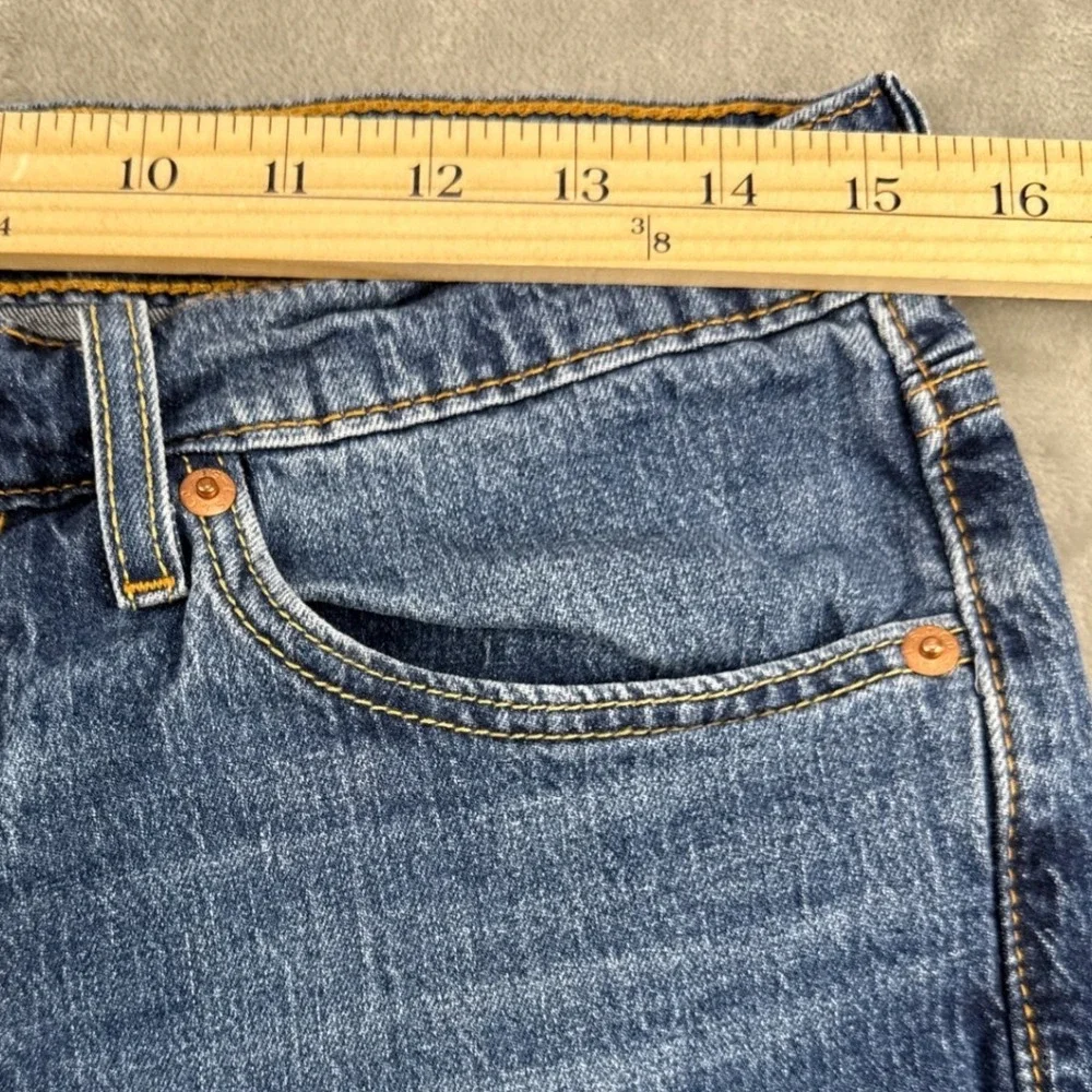 Levis 511 Slim Fit Mens Jeans 31x34 Medium Wash Blue Denim Pants 04511-1507